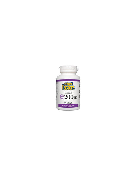 Vitamin E 100 mg / 200 IU D-alpha-Tocopherol - 90 Gel capsules - Nutra Best Europe