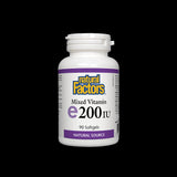 Vitamin E 200 IU Natural Source Tocopherol - 90 capsules - Nutra Best Europe