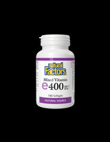 Vitamin E (tocopherol mix) - antioxidant, 268 mg/ 400 IU Natural Factors - Nutra Best Europe