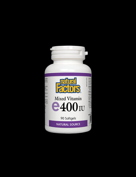 Vitamin E 400 IU · Natural Source 268 mg - 90 Gel capsules - Nutra Best Europe