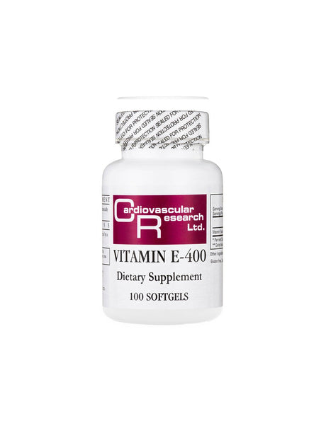 Vitamin E-400 - Vitamin E-400 360 mg, 100 softgel capsules Ecological Formulas - Nutra Best Europe