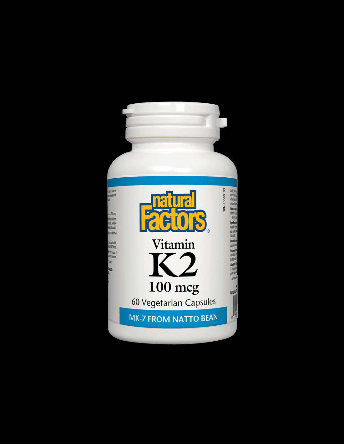 Vitamin K2 (MK-7) 100 mcg - 60 capsules - Nutra Best Europe