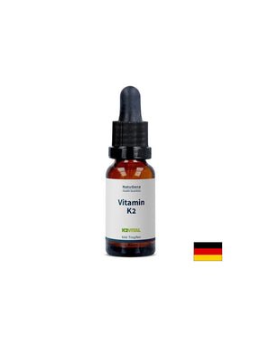 Vitamin K2 (menaquinone MK-7) - Bone health and calcium balance, 20 ml drops, 75 doses - Nutra Best Europe