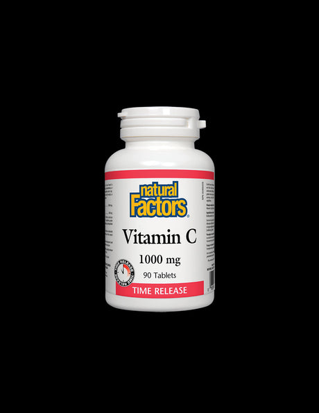 Vitamin C/ Vitamin C 1000 mg and Bioflavones x 90 extended-release tablets Natural Factors - Nutra Best Europe