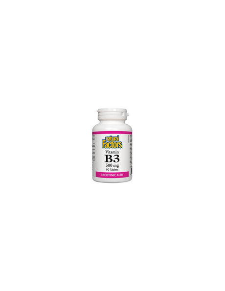Vitamin B3 500 mg - 90 Tablets - Nutra Best Europe