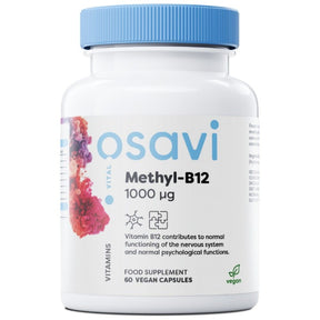 Methyl B-12 1000 mcg - 60 capsules - Nutra Best Europe