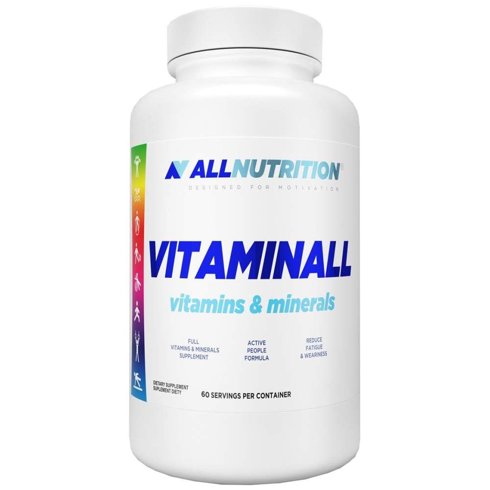 VitaminAll Vitamins and Minerals - 60 capsules - Nutra Best Europe