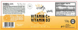 Vitamin C + Vitamin D Vitality - 90 Tablets - Nutra Best Europe