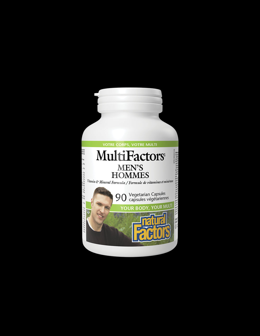 MultiFactors Men's Vitamins and Minerals, 90 V Capsules Natural Factors - Nutra Best Europe