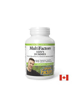 MultiFactors Men's Vitamins and Minerals, 90 V Capsules Natural Factors - Nutra Best Europe