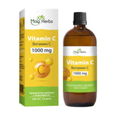 Liquid Vitamin C 1000 mg [220 ml, 22 Doses] - Nutra Best Europe