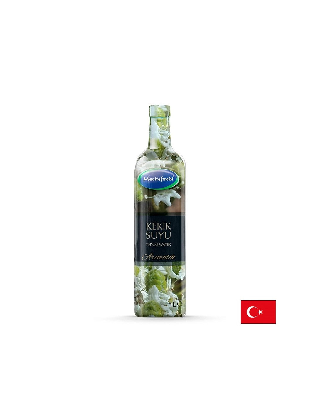 Thyme aromatic water for the respiratory system, 1 liter, 20 doses - Nutra Best Europe