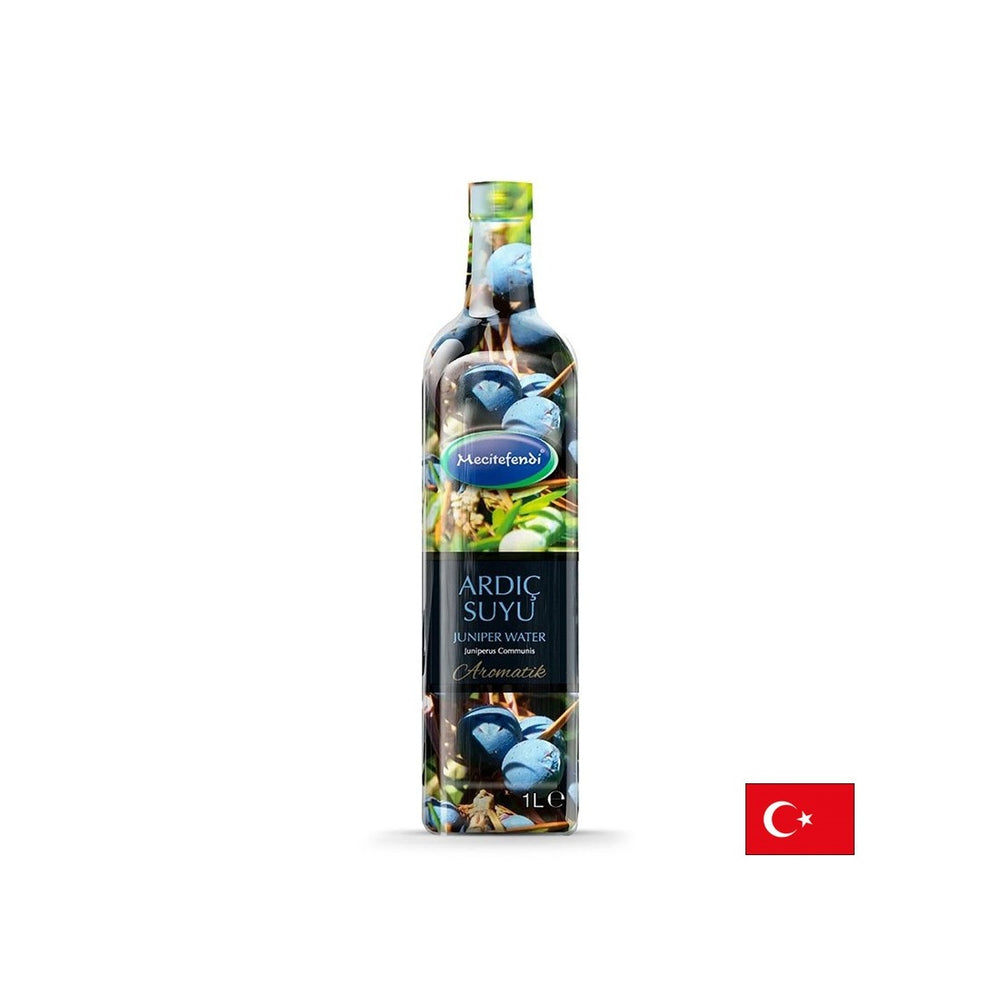 Aromatic juniper water for healthy kidneys - Antimicrobial and diuretic, 1 liter, 20 doses - Nutra Best Europe