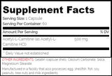 ALCAR 500 / Acetyl L-Carnitine 60 capsules - Nutra Best Europe