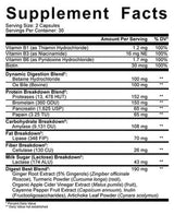 Diges-TEN | Digestive Enzymes - 60 capsules - Nutra Best Europe