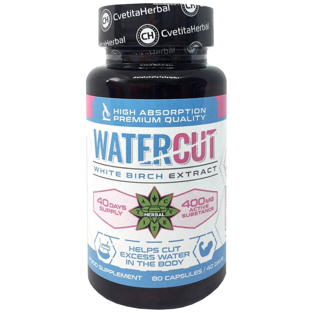 Water Cut 400 mg - 80 capsules - Nutra Best Europe