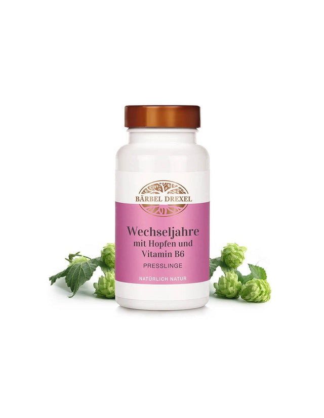 Menopause Natural Formula - With Hops, Vitamin B6 and Other Natural Ingredients, 240 Tablets Bärbel Drexel - Nutra Best Europe
