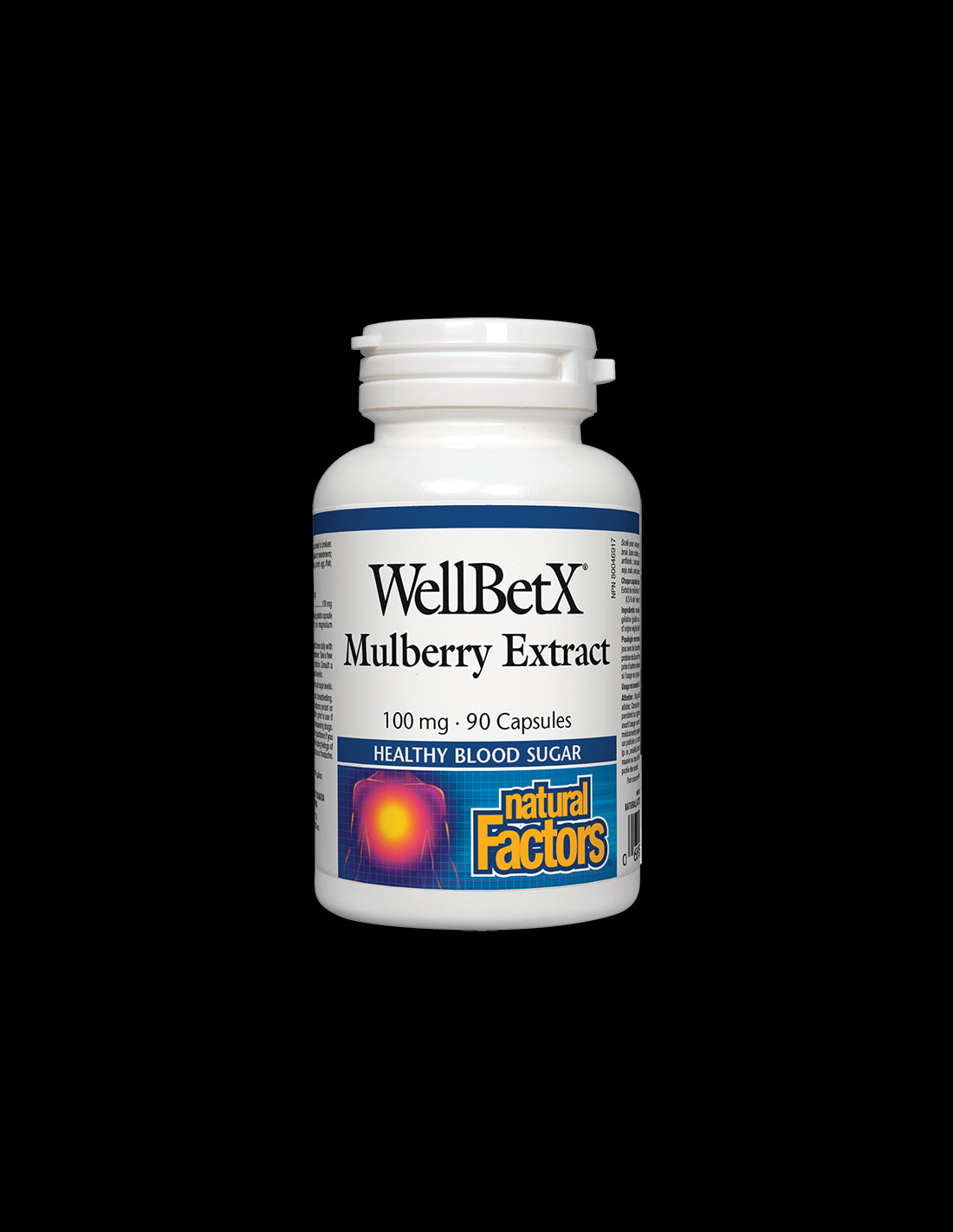WellBetX Mulberry Extract 100 mg - 90 capsules - Nutra Best Europe
