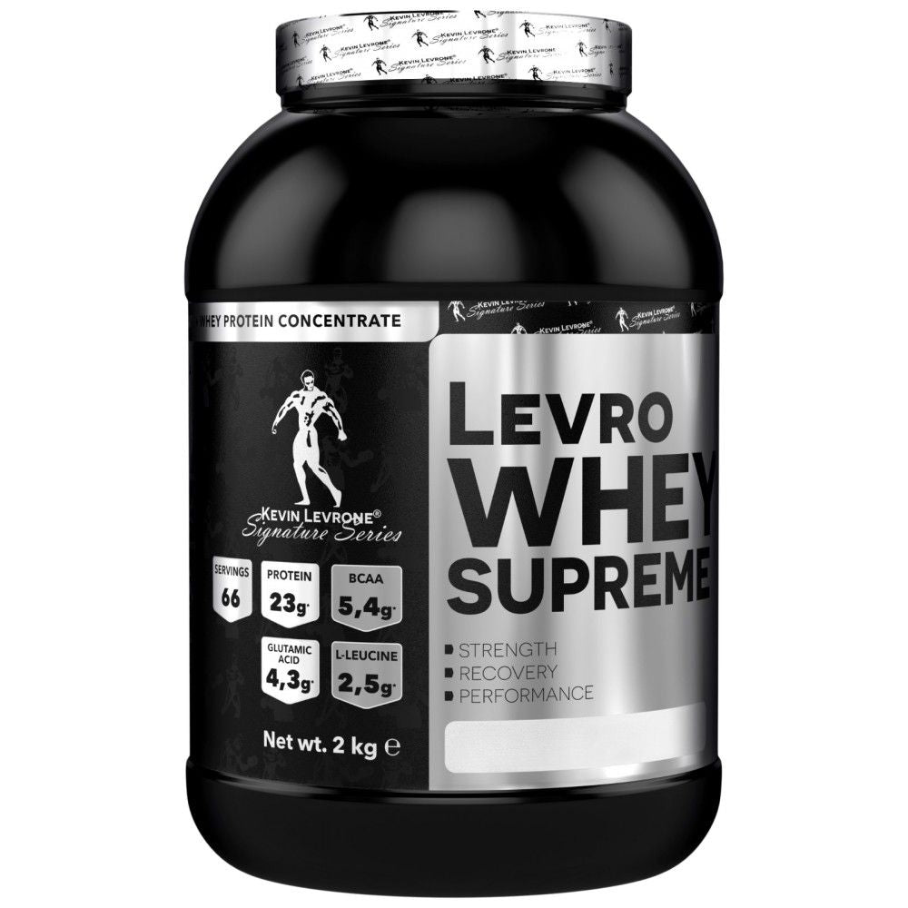 LevroWhey Supreme / 100% Whey Protein - 2000 grams - Nutra Best Europe