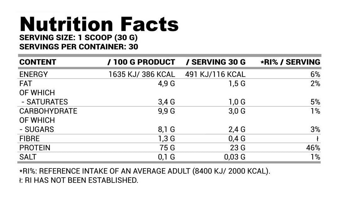 LA Whey Protein Concentrate | Premium Drink Mix - 908 grams - Nutra Best Europe