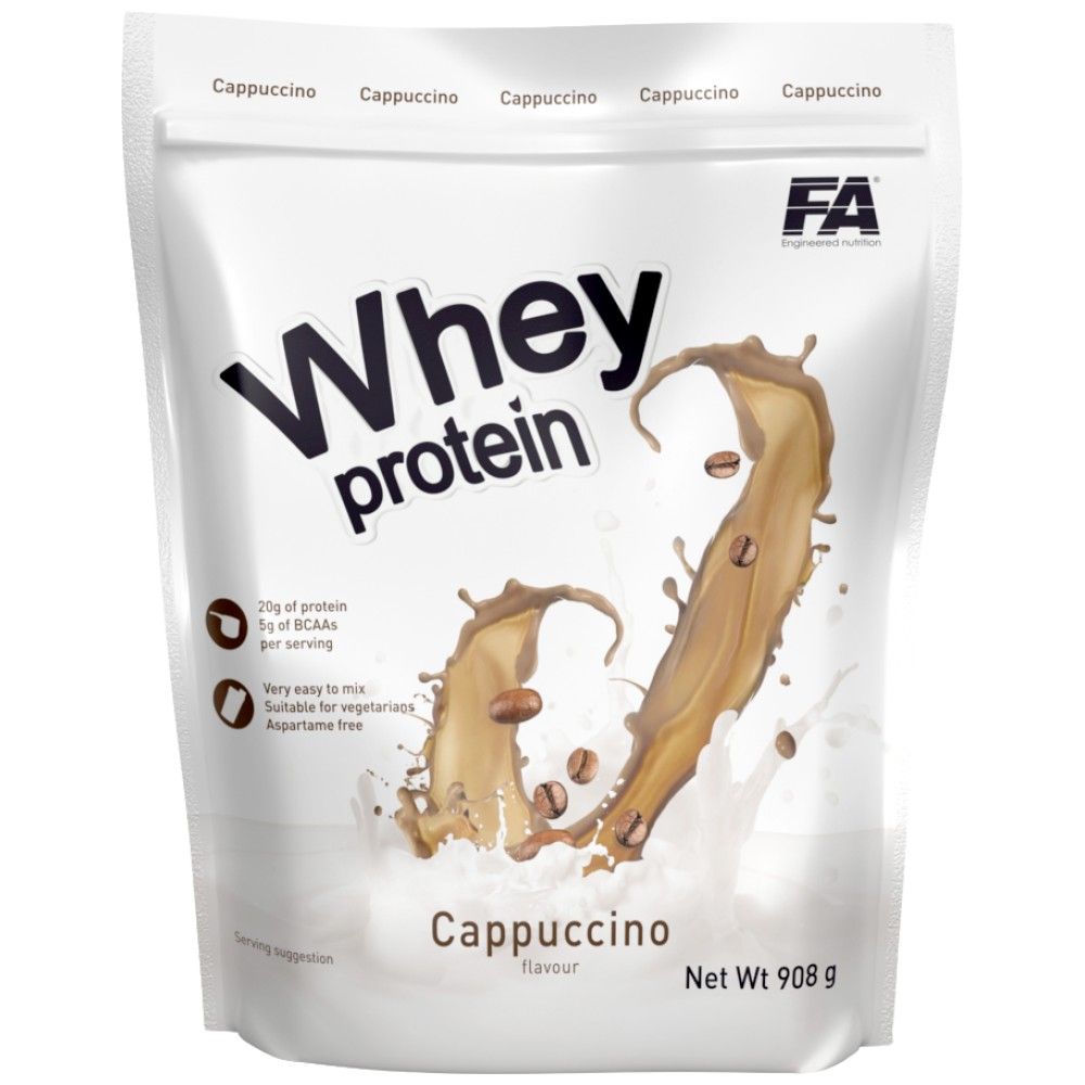 Whey Protein | High-Grade Whey Protein Concentrate - 908 grams - Nutra Best Europe
