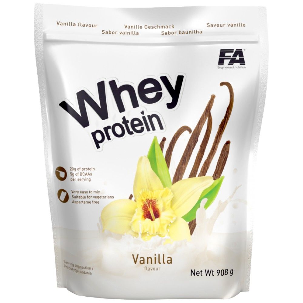 Whey Protein | High-Grade Whey Protein Concentrate - 908 grams - Nutra Best Europe