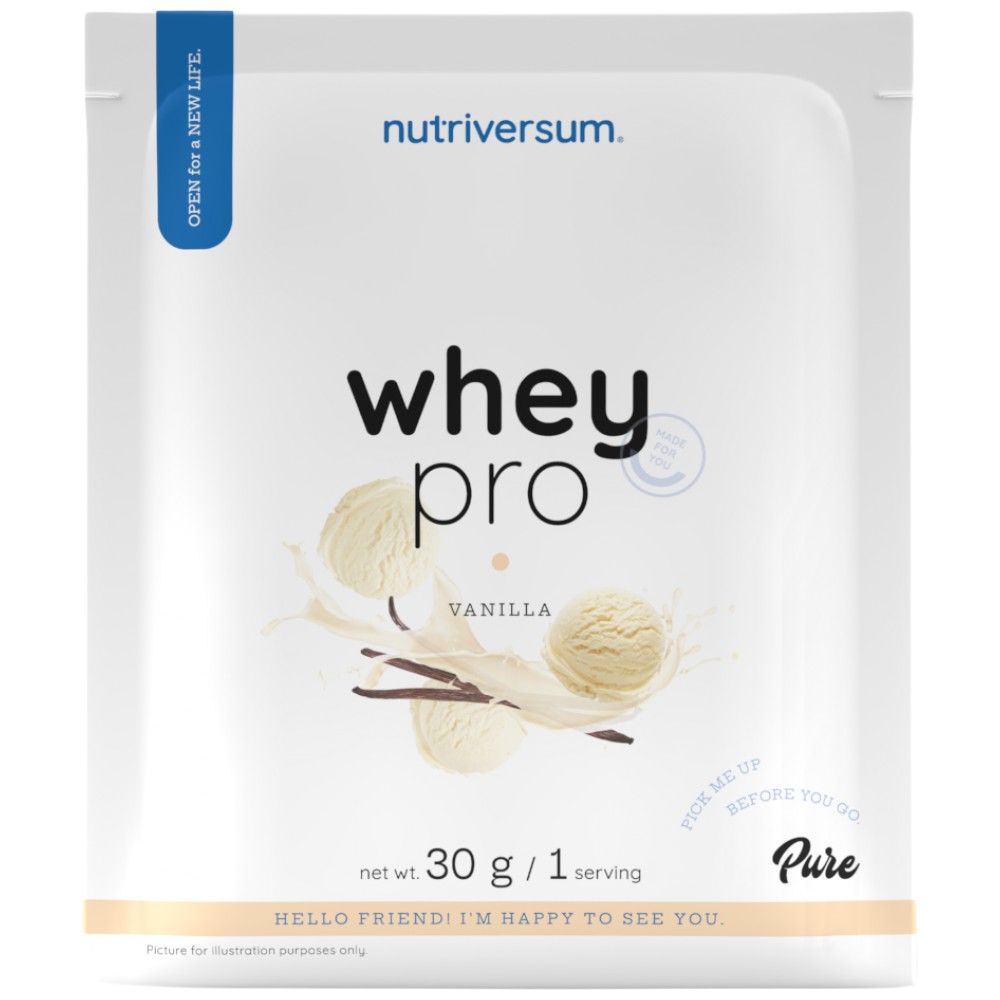 Whey Pro Pure | with N-Zyme System - 30 grams - Nutra Best Europe