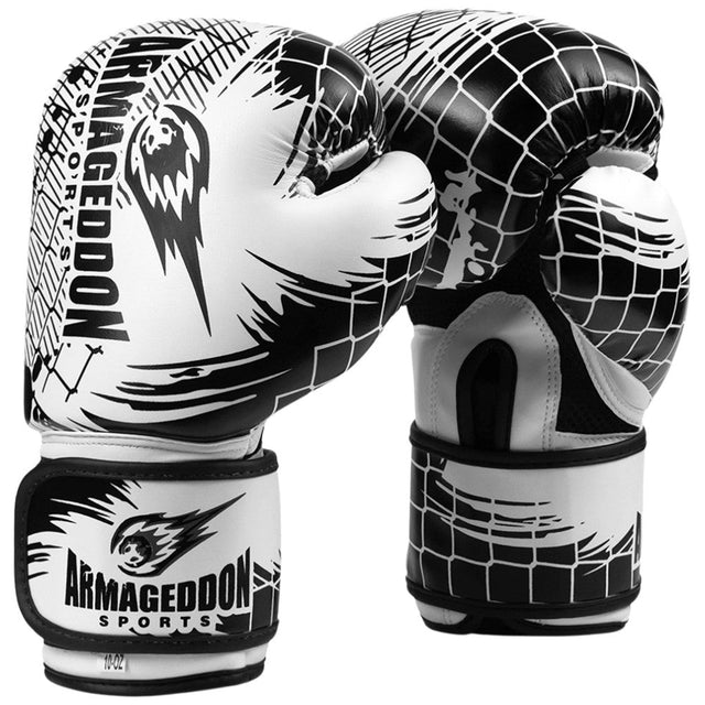 Boxing Gloves - White - Nutra Best Europe