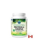 Whole earth and sea® 100 Fermented Organic Protein and Greens (unflavored), 640 g powder - Nutra Best Europe