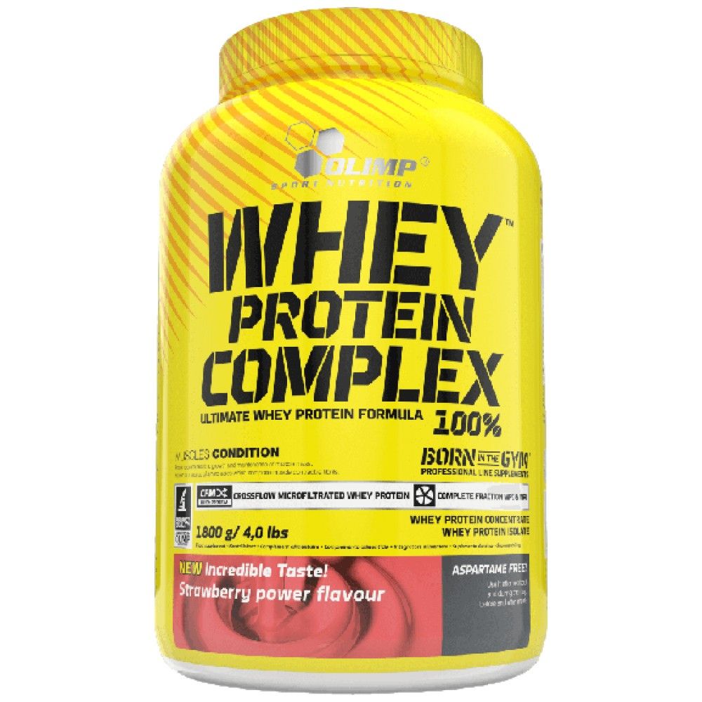 Whey Protein Complex 100% - 1800 grams - Nutra Best Europe