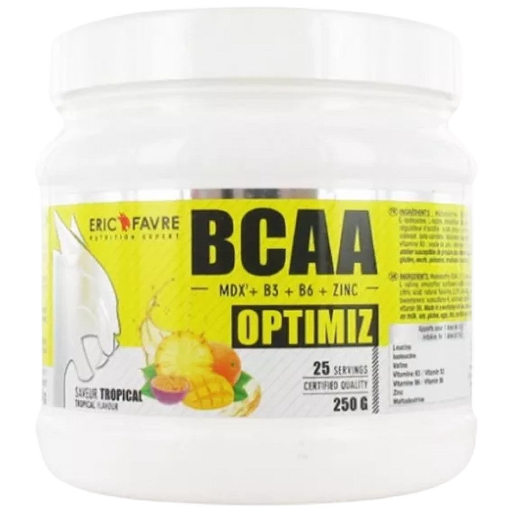 BCAA Optimiz | with Maltodextrin - 250 grams - Nutra Best Europe