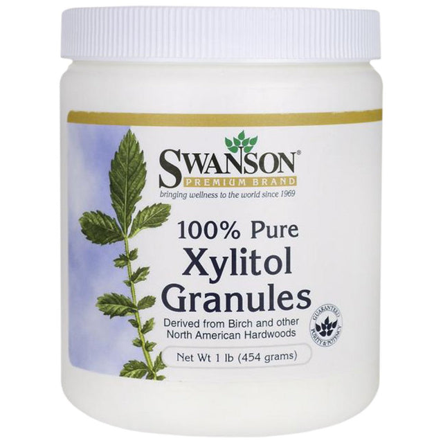 100% Pure Non-GMO Xylitol Granules 454 grams - Nutra Best Europe