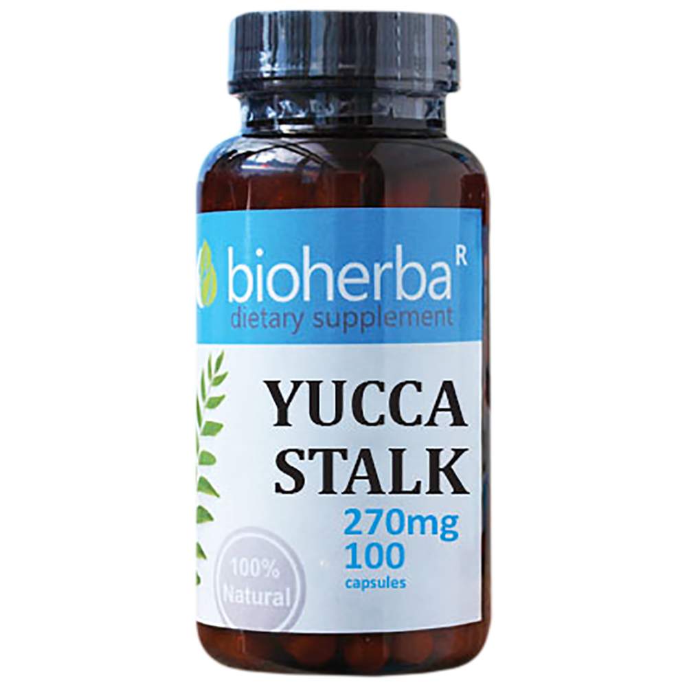 Yucca Stalk 270 mg - 100 capsules - Nutra Best Europe