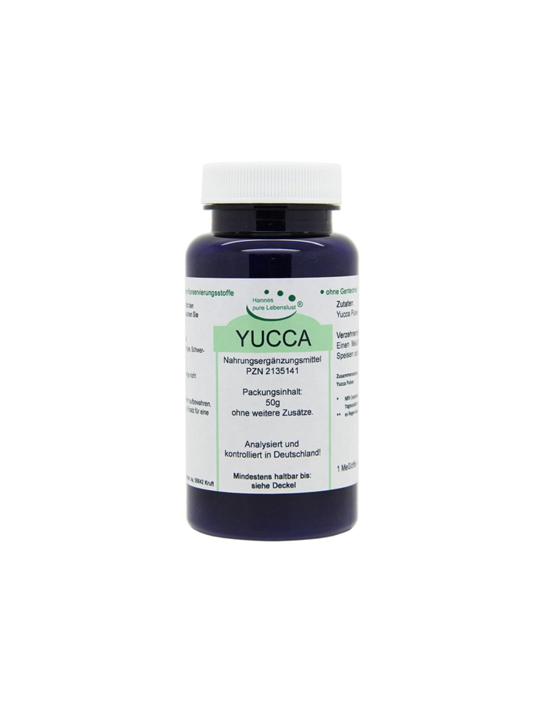 Yucca - Yucca powder, 50 g El Compra - Nutra Best Europe