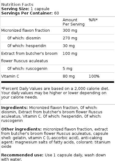 DiosminAll - 60 capsules - Nutra Best Europe