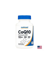 For a healthy heart and energy - Coenzyme Q10, 120 softgel capsules - Nutra Best Europe