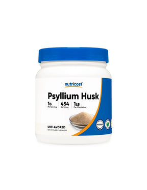 Constipation - Psyllium (husk), 454 g powder - Nutra Best Europe