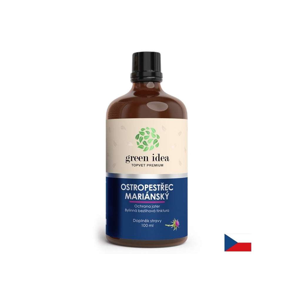 Liver Health - Milk Thistle, 100 ml tincture (alcohol-free) - Nutra Best Europe