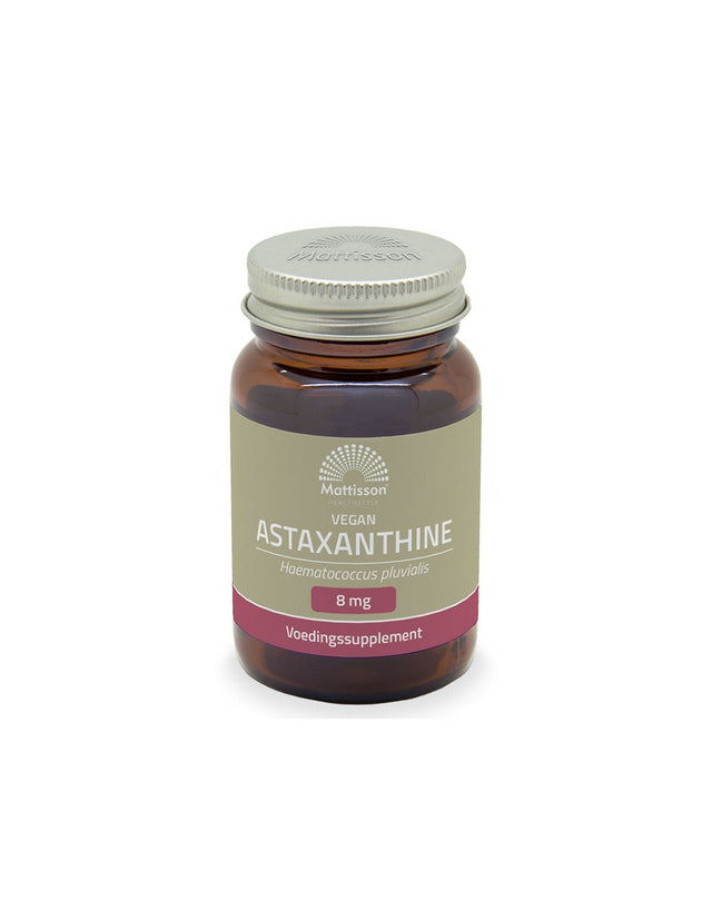 Eye health - Vegan Astaxanthin, 8 mg x 60 capsules - Nutra Best Europe
