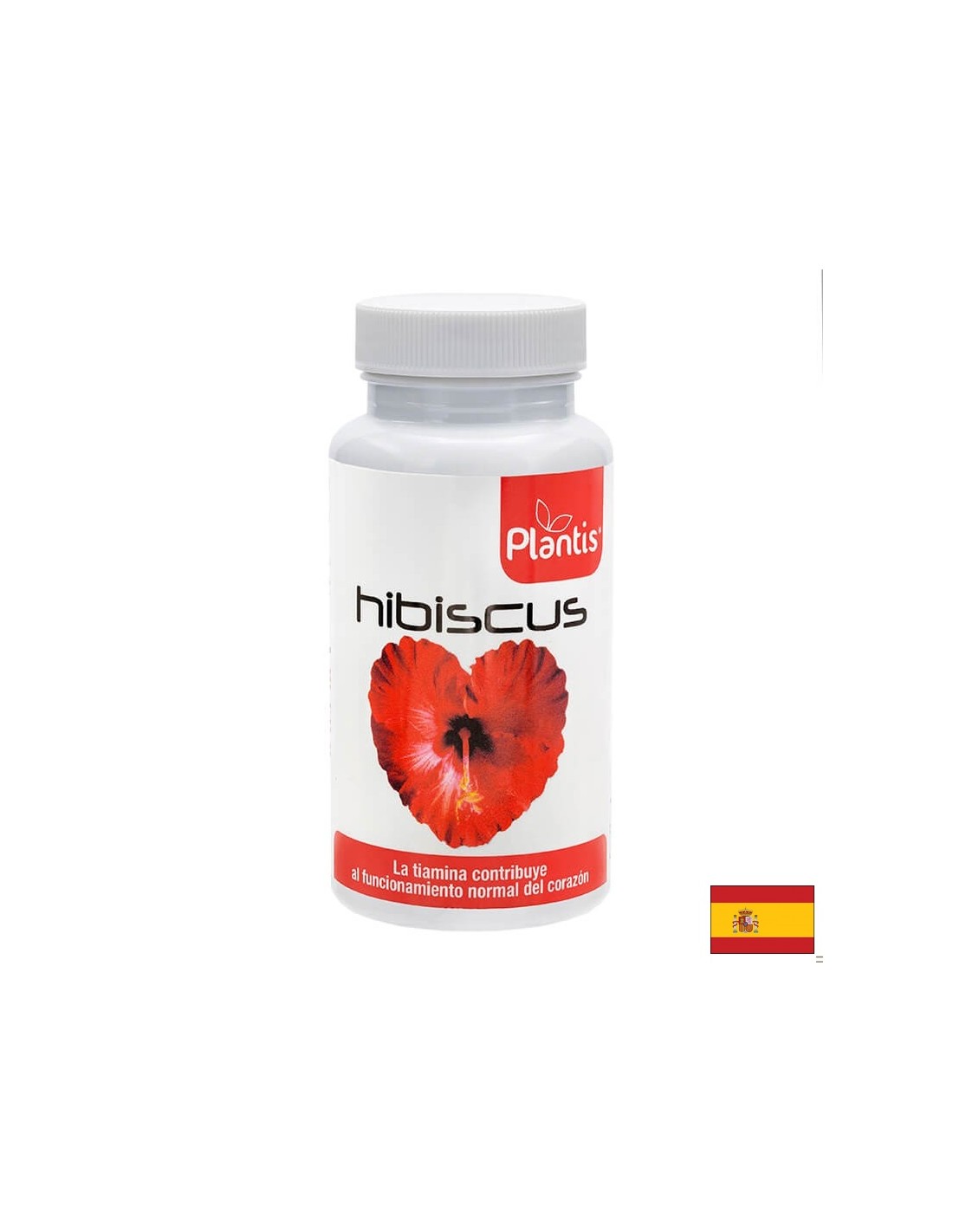 For a healthy heart - Hibiscus and vitamin B1 - Hibiscus Plantis® 400 mg, 60 capsules - Nutra Best Europe