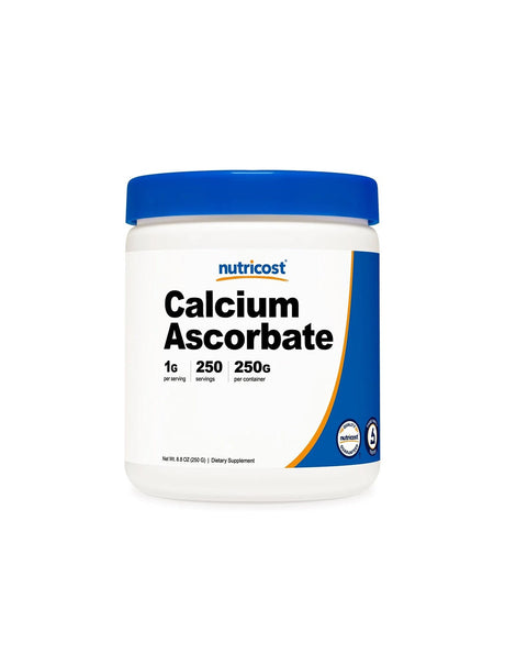 Healthy bones - Calcium ascorbate, powder 250 g - Nutra Best Europe