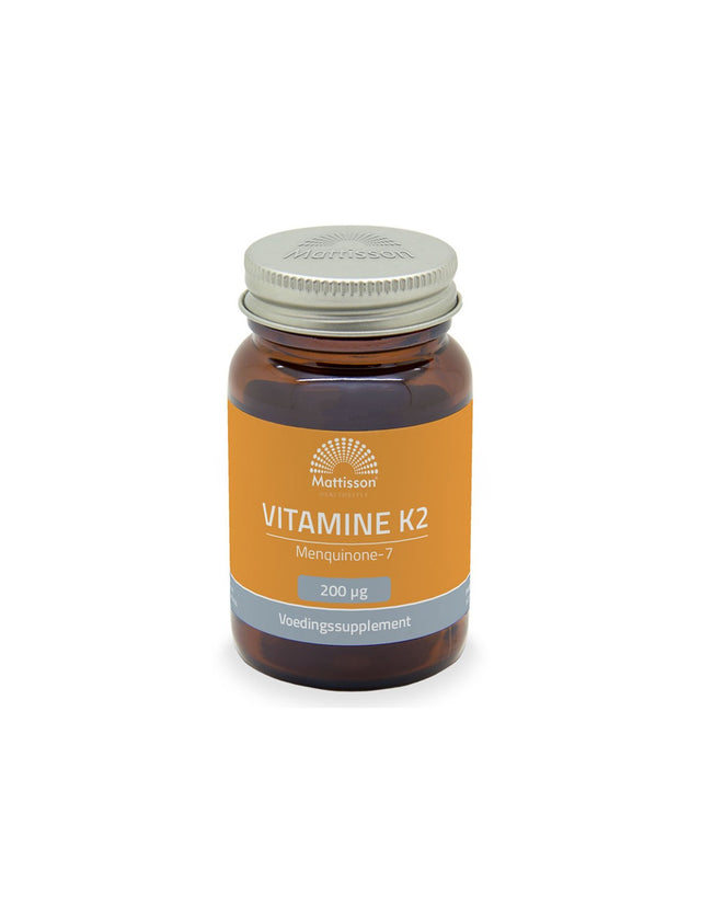 Healthy bones - Vitamin K2 (MK-7), 200 µg x 60 tablets - Nutra Best Europe