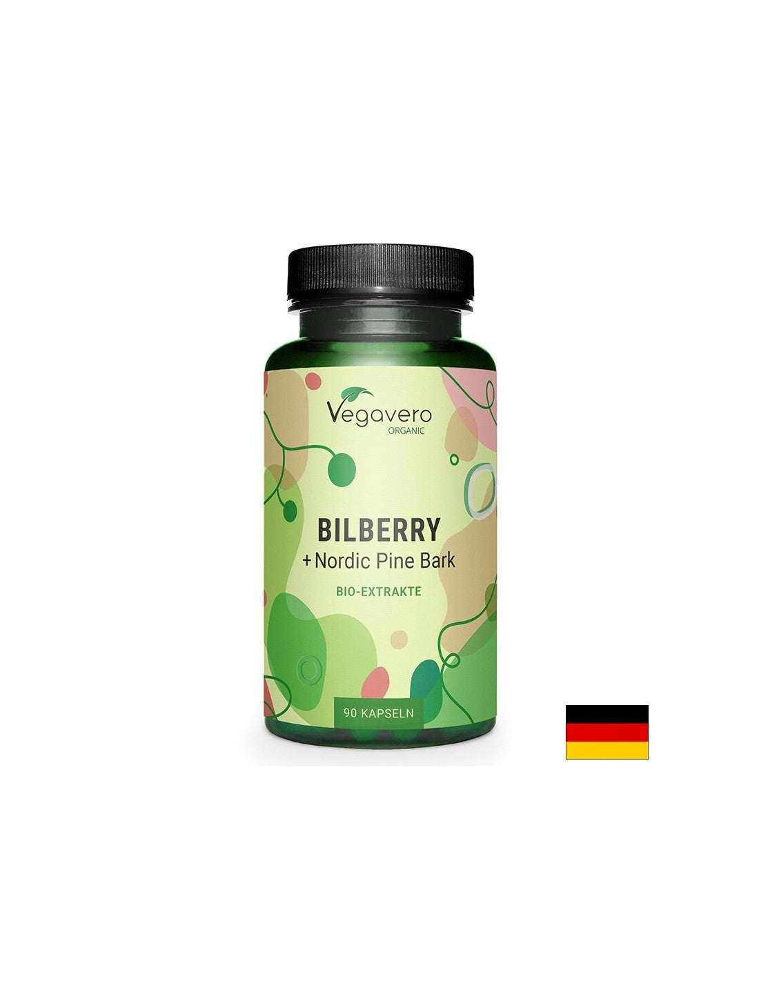 Healthy eyes and heart - Blackberry + Mediterranean pine extract, 90 capsules - Nutra Best Europe