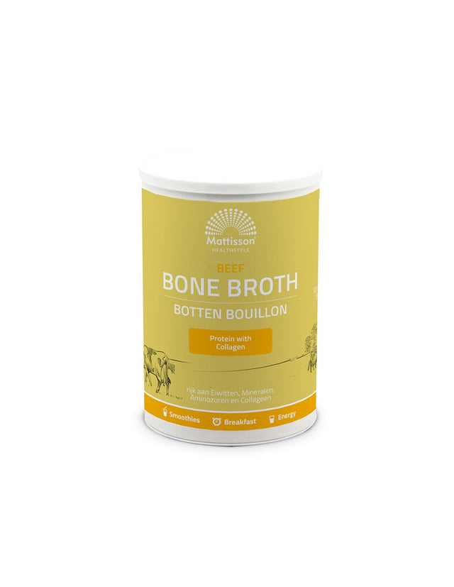Healthy joints and beautiful skin - Beef bone broth powder, 250 g - Nutra Best Europe