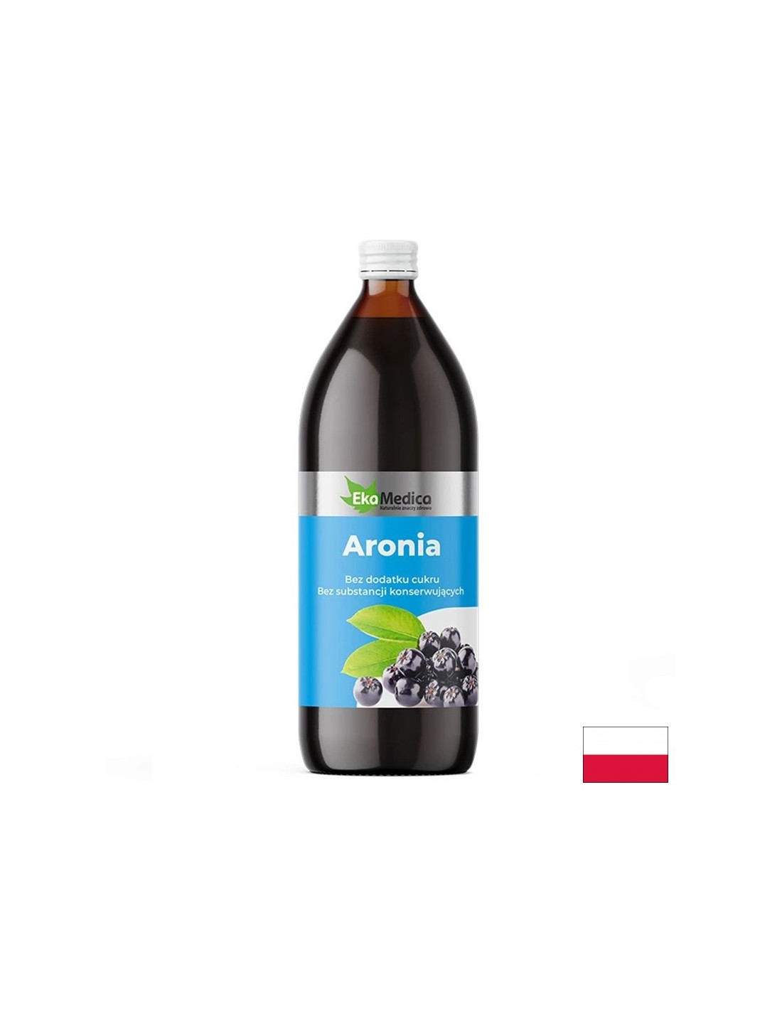 Aronia juice with camu-camu and natural vitamin C - For heart and liver health, 500 ml, 10 doses - Nutra Best Europe