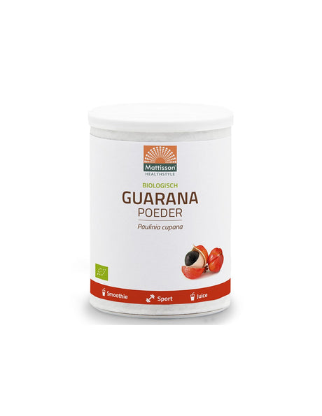 Healthy weight loss - Guarana BIO, 125 g powder - Nutra Best Europe