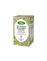 Green tea with ginger and lemon, BIO, 20 filter bags - Nutra Best Europe