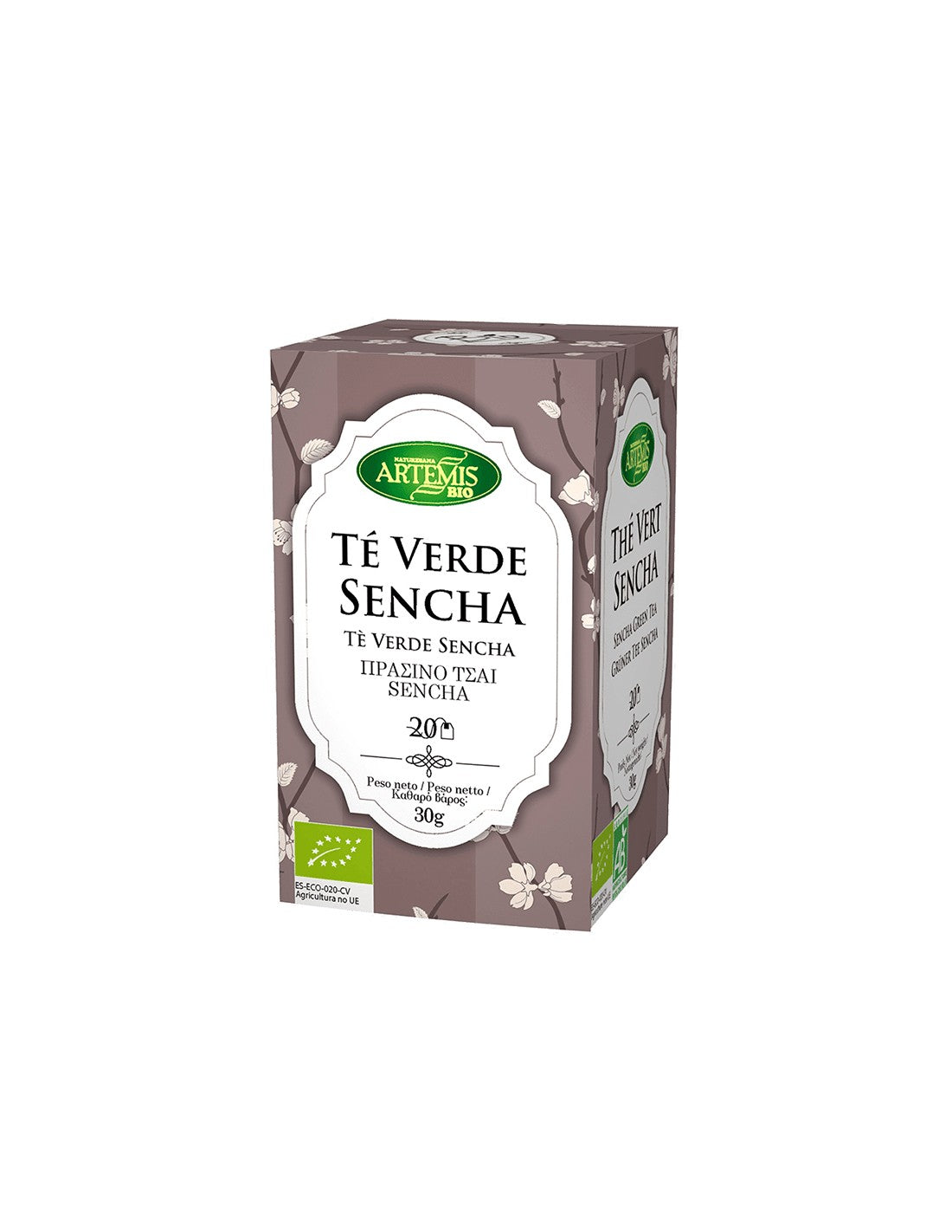 Green tea SENCHA Bio, 20 filter bags - Nutra Best Europe