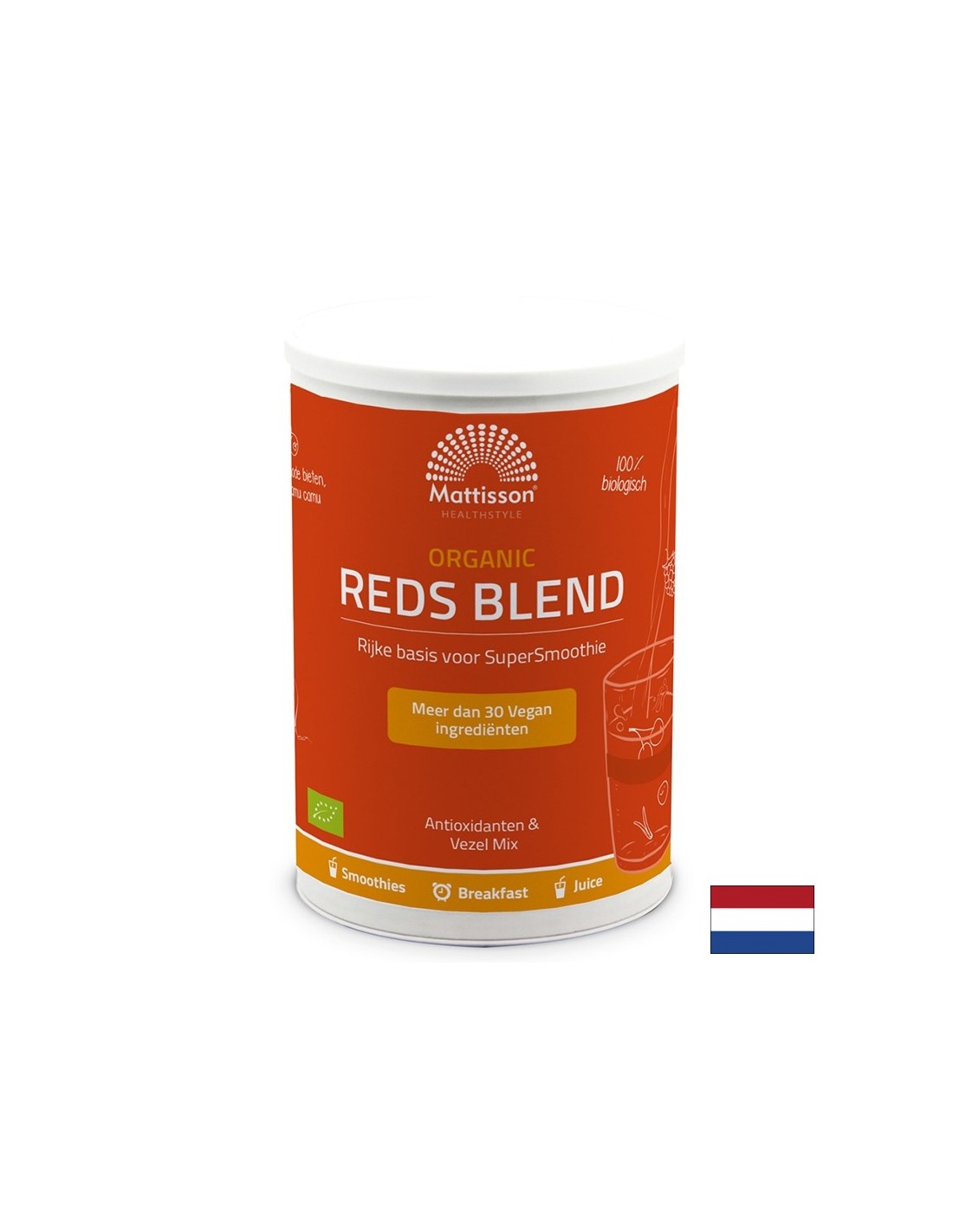 Vegetable-fruit mixture for smoothies Bio, 400 g - Nutra Best Europe