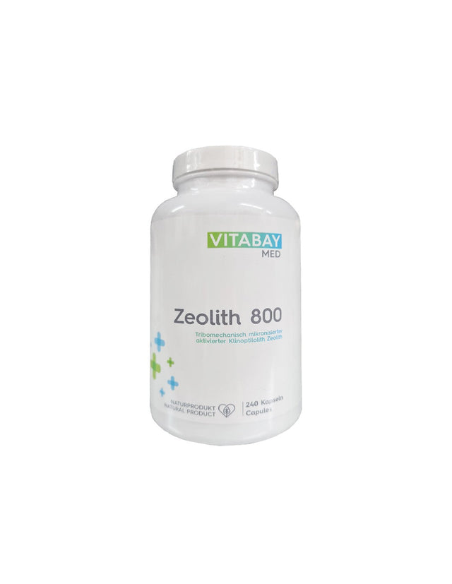 Zeolite, 800 mg x 240 capsules - Nutra Best Europe